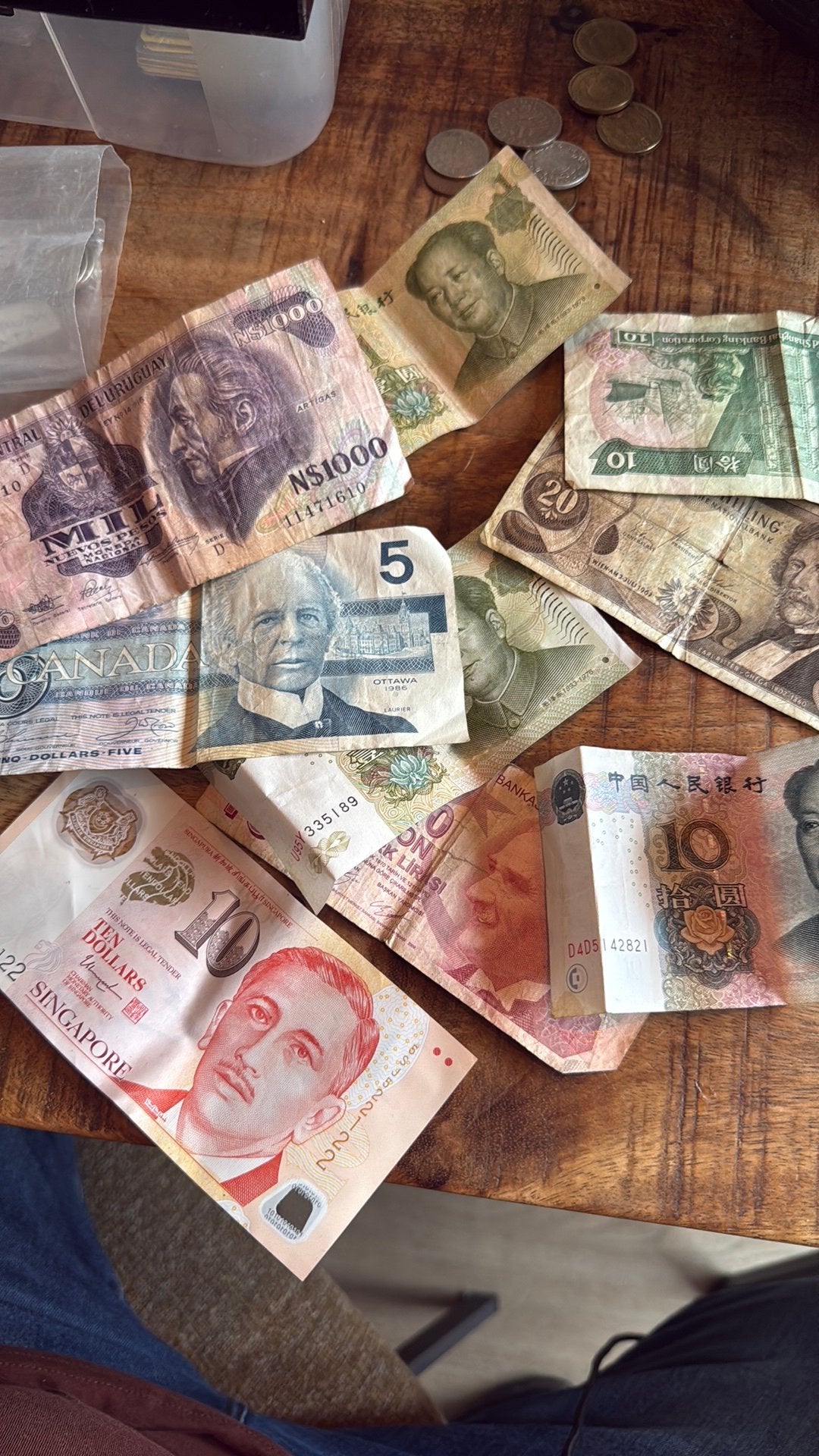 Partijtje papier geld, Ophalen of Verzenden, Buitenland, Bankbiljetten