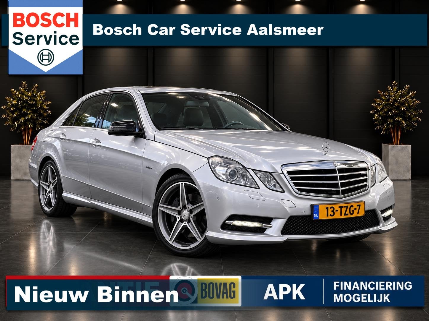 Mercedes-Benz E-klasse 200 CGI Edition Sport AMG / Camera /, Automaat, Euro 5, Achterwielaandrijving, Gebruikt