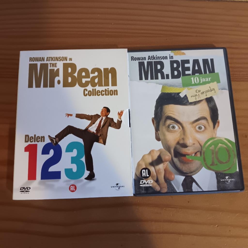 DVD's: Mr.Bean, zie foto's en omschrijving, nog als nieuw, Alle leeftijden, Ophalen of Verzenden, Zo goed als nieuw, Boxset