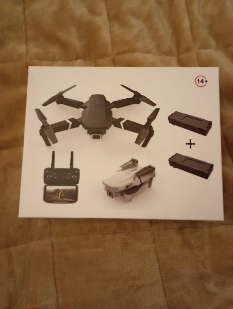 Nieuwe drone met 4K-camera en twee accu's, Ophalen of Verzenden, Nieuw