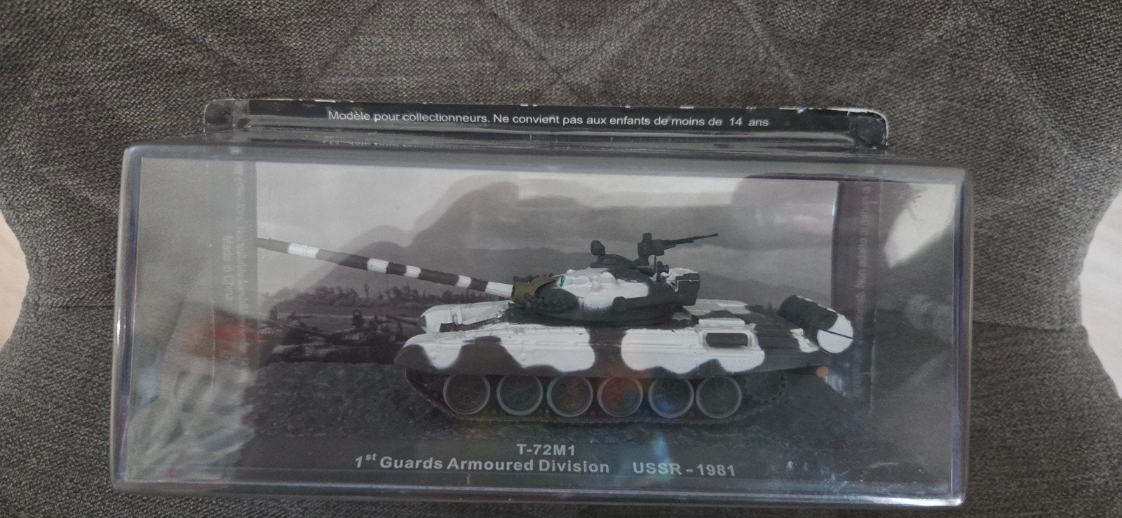1/72 T-72M1 1st Guards Armoured Division USSR 1981 DIECAST M, Overige merken, 1:50 of kleiner, Auto, Nieuw