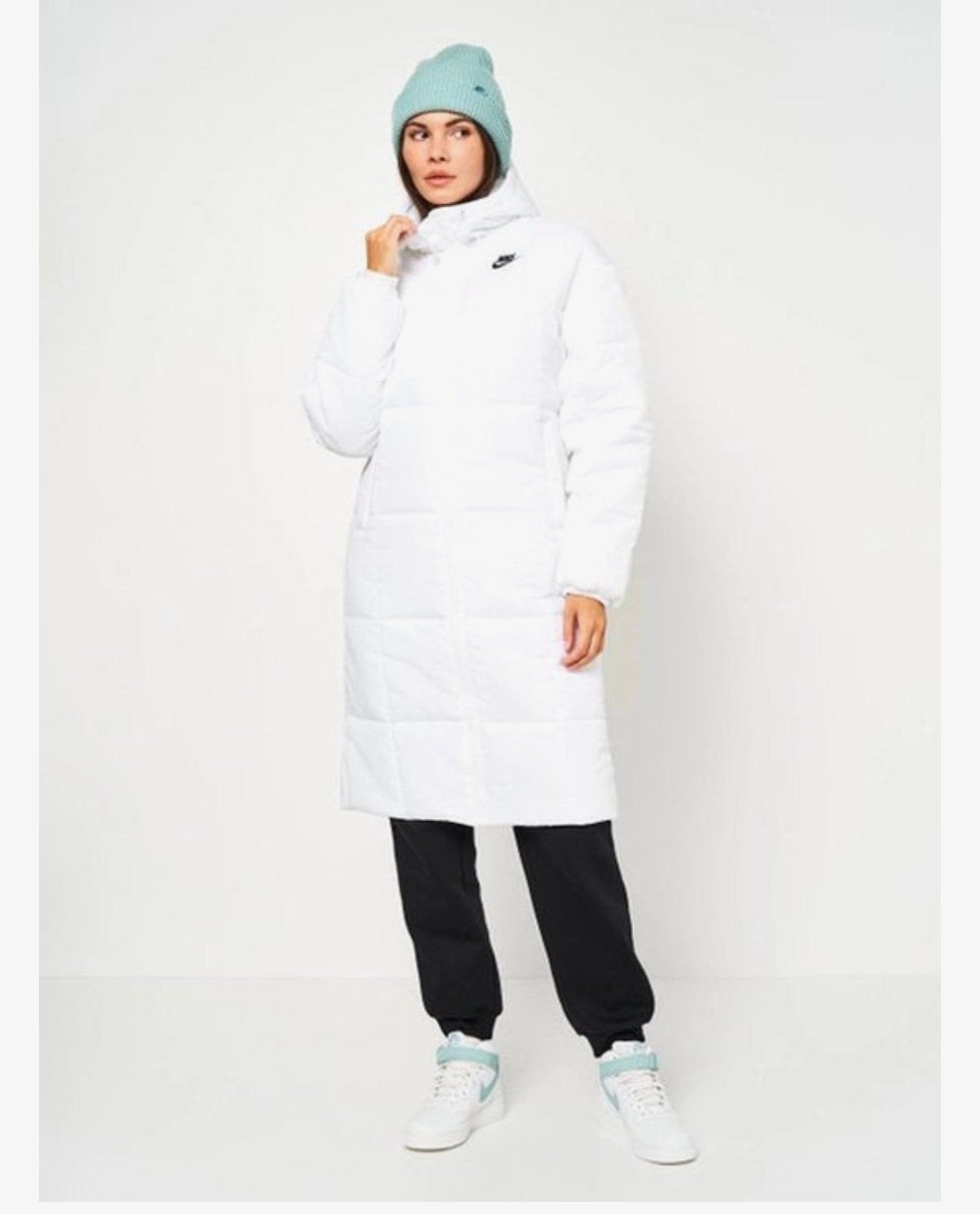 Nike nieuwe dames jas lang maat XS, Kleding | Dames, Huispakken, Ophalen of Verzenden, Nieuw, Maat 34 (XS) of kleiner, Wit