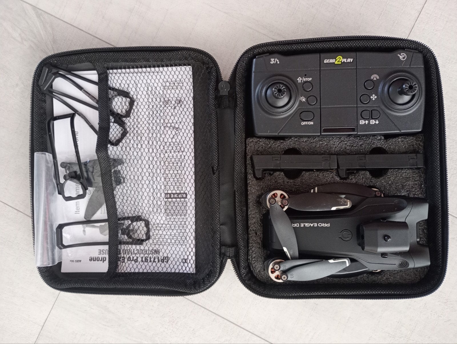 Pro Eagle Drone met USB-oplaadfunctie, Cameradrone, 100 tot 1000 meter, Overige merken, Zo goed als nieuw
