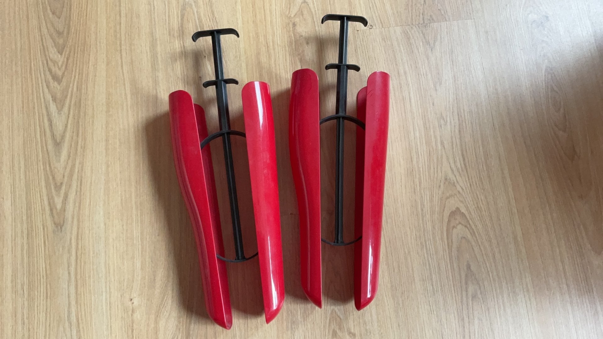 Laarzen spanners, Kleding | Dames, Schoenen, Ophalen of Verzenden, Zo goed als nieuw, Rood, Hoge laarzen