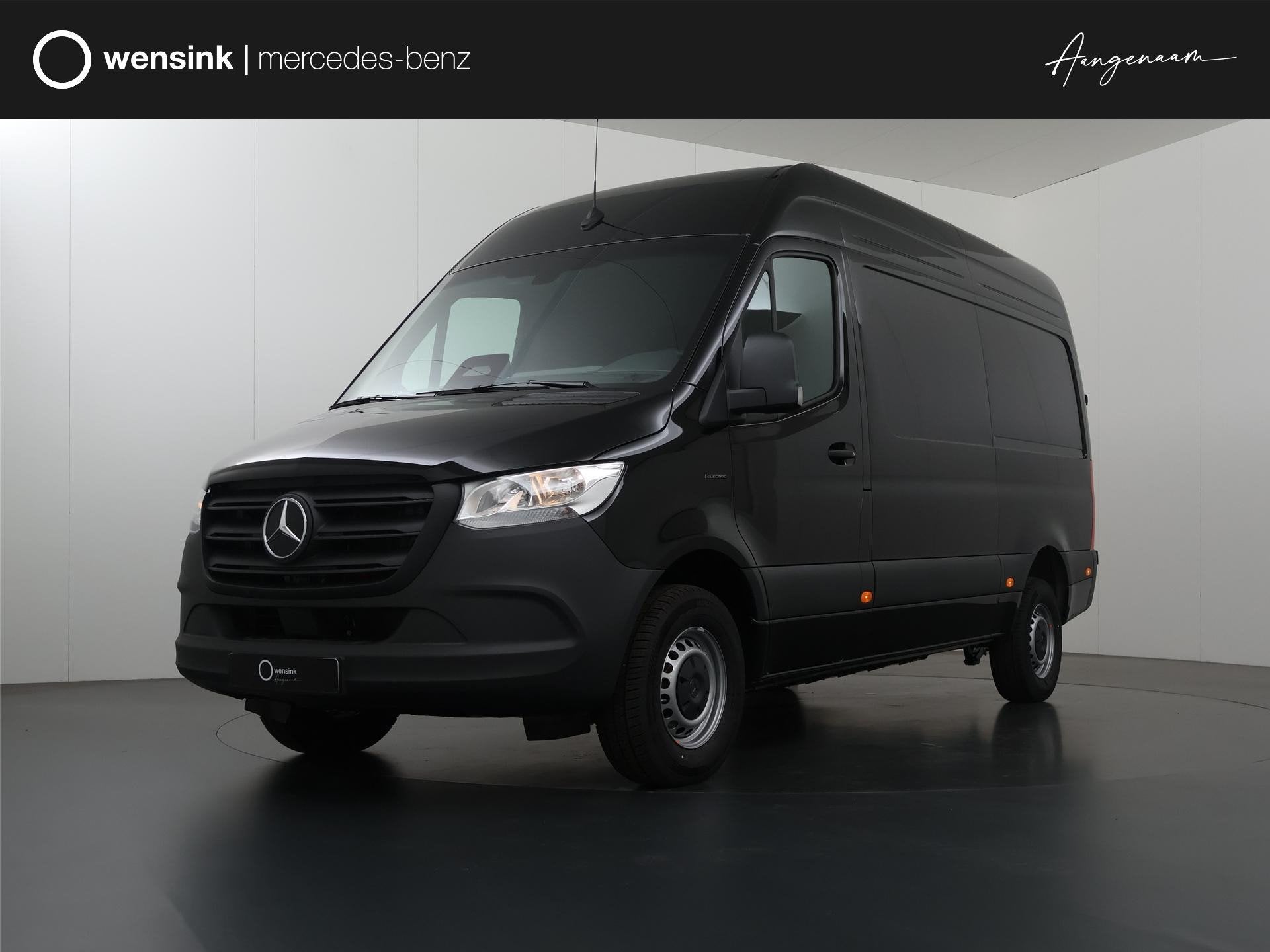 Mercedes-Benz eSprinter 414 GB L2 H2 PRO | 81 kWh | 4250 GVW, Auto's, 81 kWh, Zwart, Zwart, Mercedes-Benz