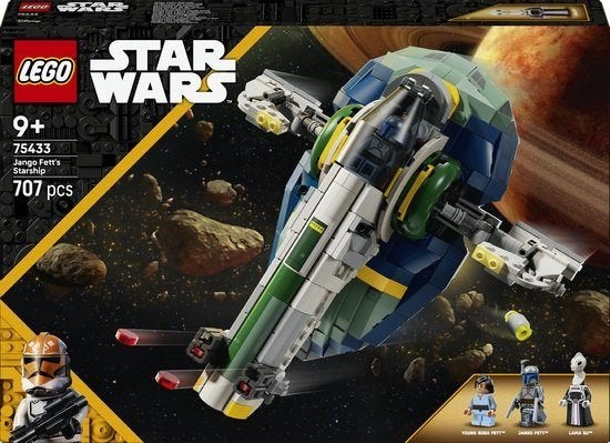 Lego 75433 Jango Fett's Starship nieuw, zonder minifiguren, Kinderen en Baby's, Speelgoed | Duplo en Lego, Nieuw, Lego, Complete set