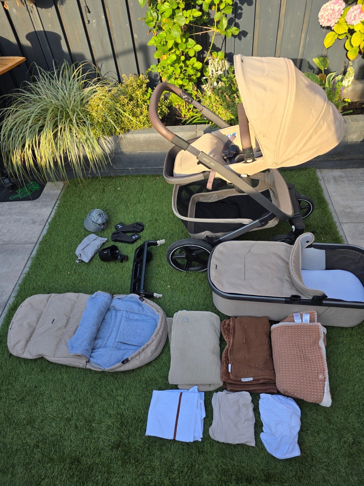 Joolz GEO3 kinderwagen compleet met accessoires en dekentjes, Kinderen en Baby's, Kinderwagens en Combinaties, Ophalen of Verzenden