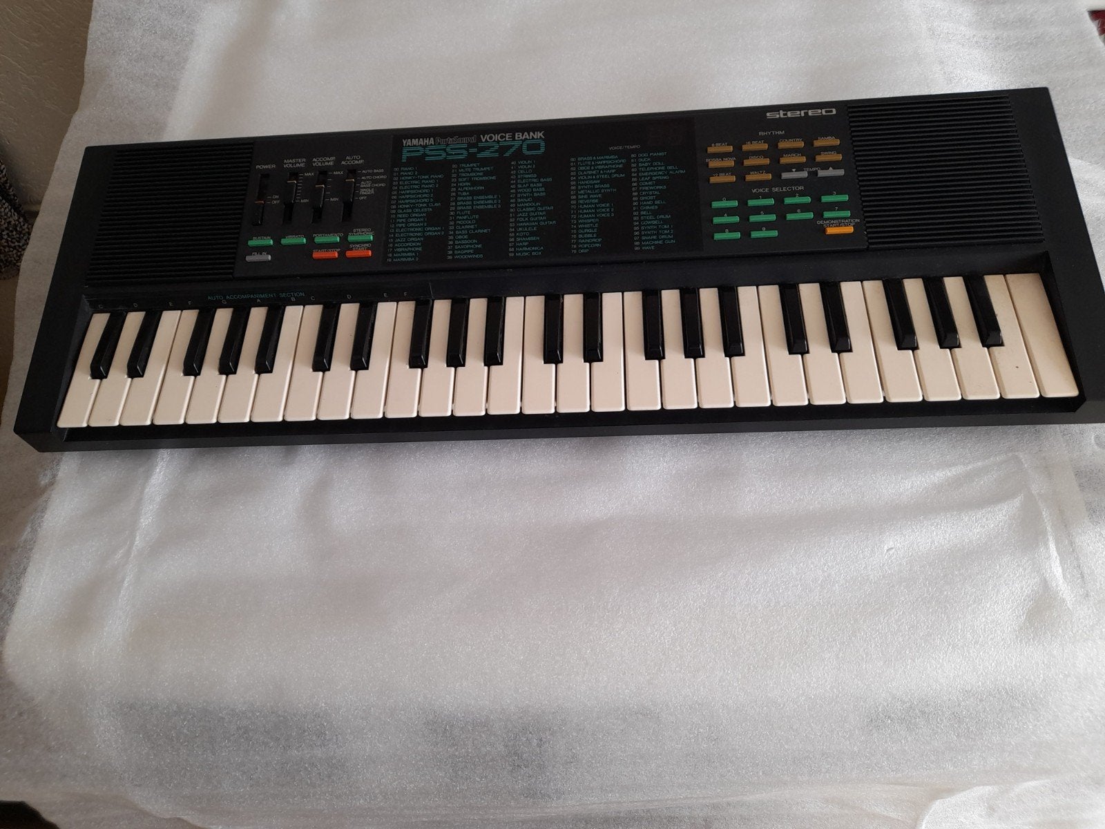 Yamaha PSS-270 Keyboard - Vintage Synthesizer, Muziek en Instrumenten, Ophalen, Gebruikt, 61 toetsen, Yamaha