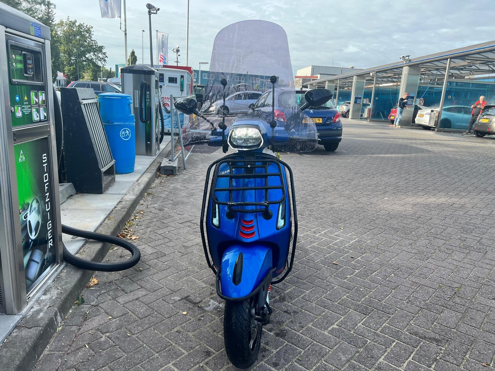 Vespa Sprint IGET | 2021 | Mat Blauw | EURO 5 | 2100km<, Fietsen en Brommers, Scooters | Vespa, Ophalen, Vespa S, 49 cc, Zo goed als nieuw