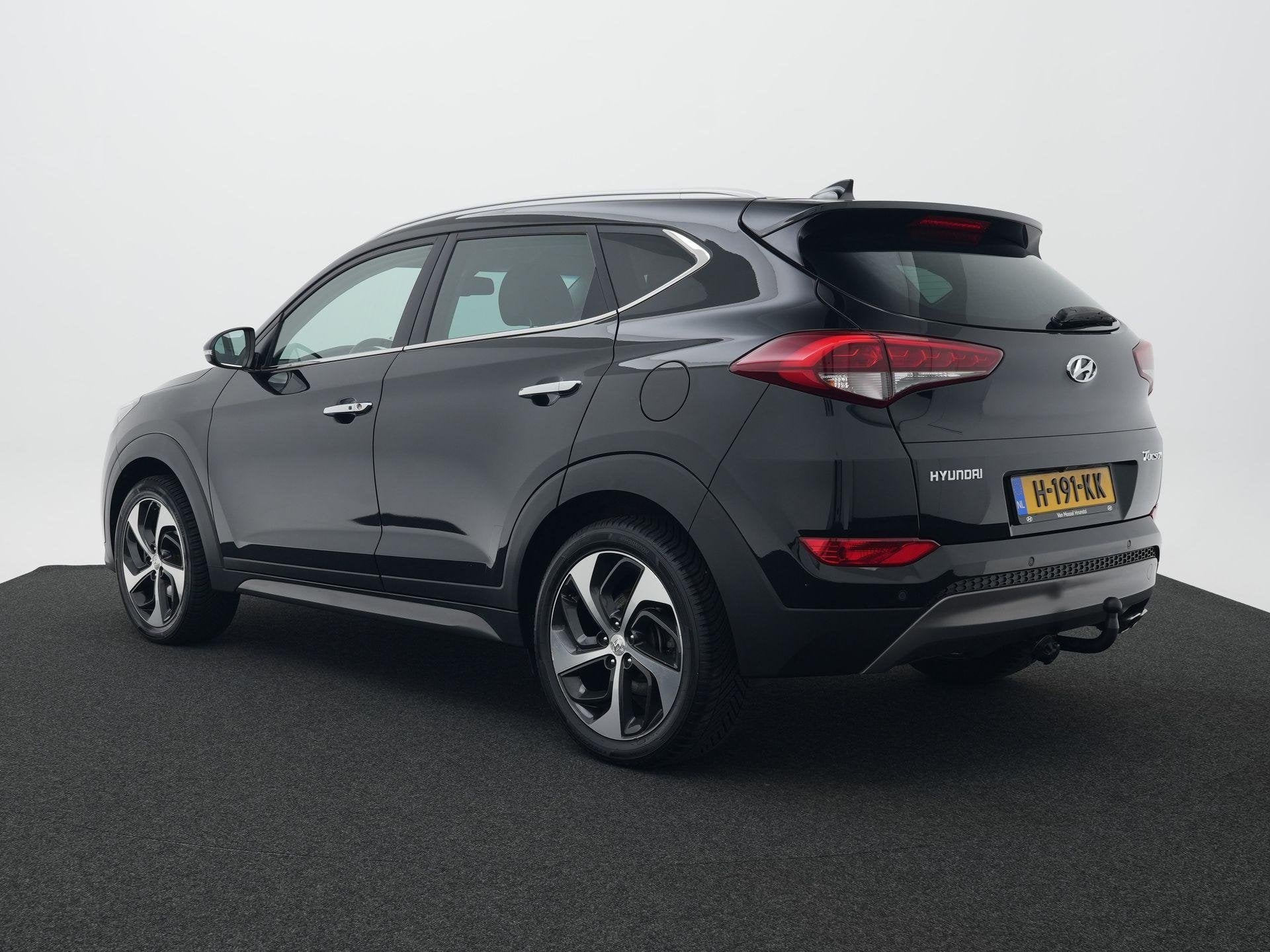 Hyundai Tucson 1.6 T-GDi Comfort | Achteruitrijcamera | Navi, Stof, Gebruikt, 4 cilinders, Zwart
