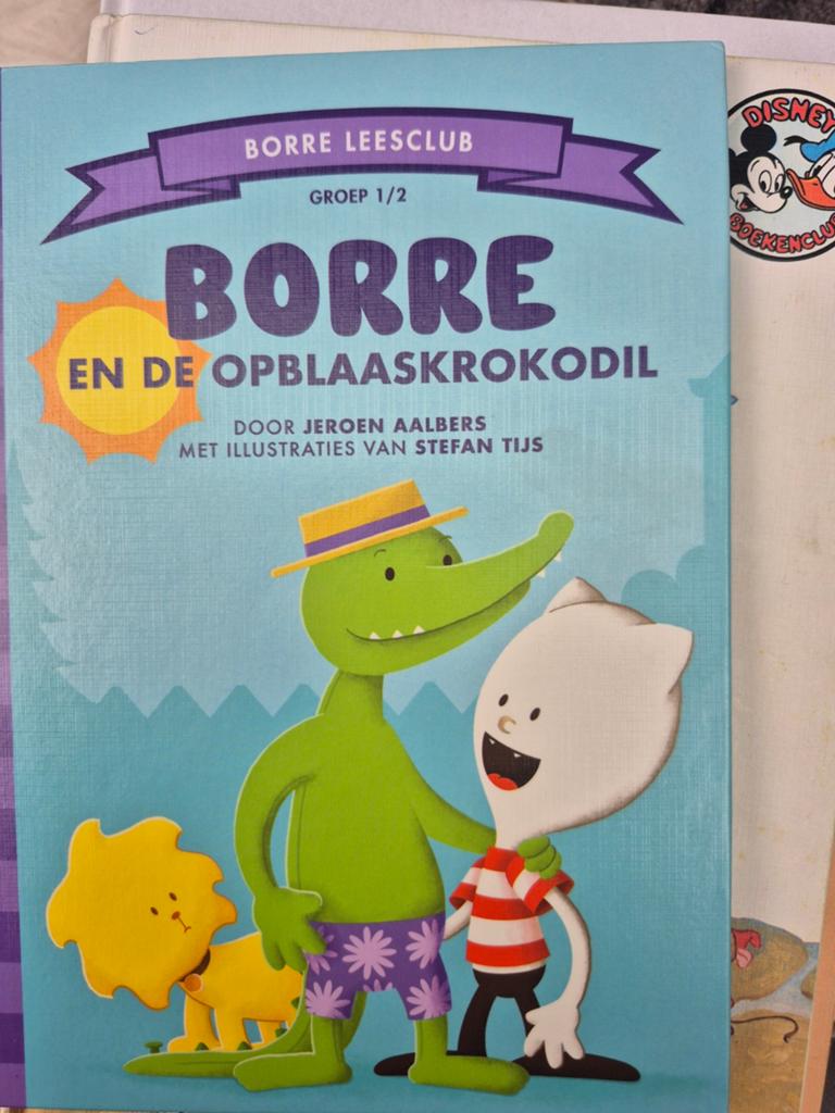 Borre en de Opblaaskrokodil - Borre Leesclub Groep 1/2, Boeken, Ophalen