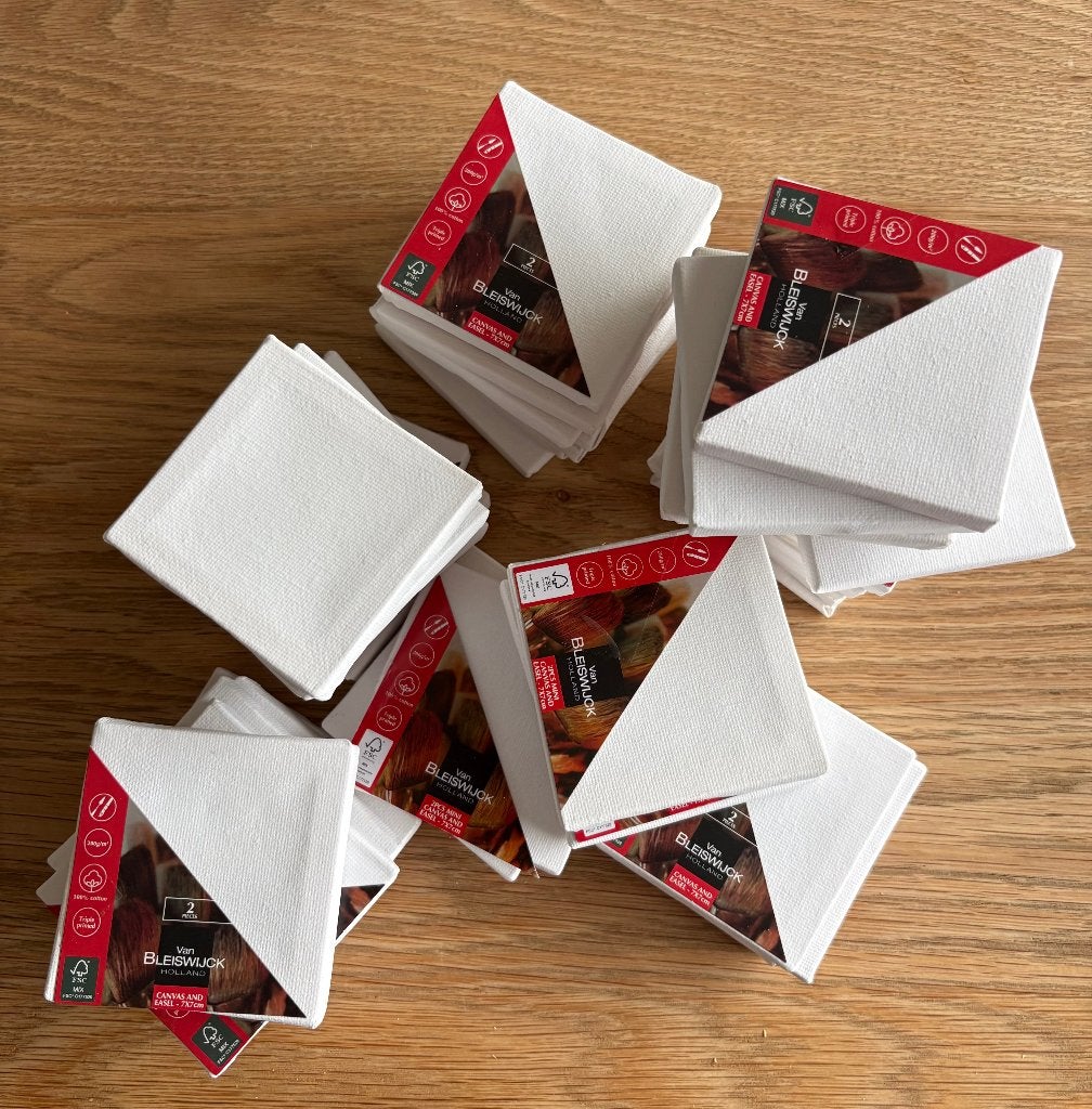 mini canvas, Ophalen of Verzenden, Nieuw, Doek