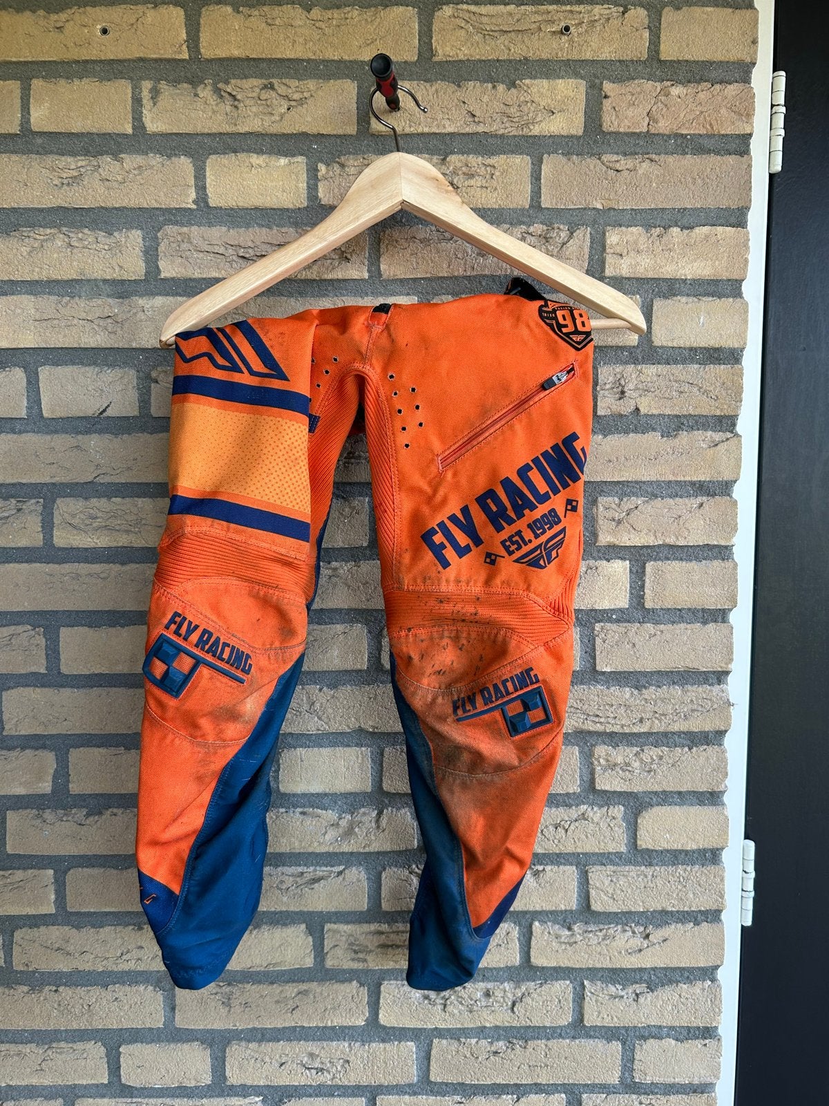 Fly Racing Kinetic Era BMX broek - Maat 24, Ophalen of Verzenden, Tweedehands, Kinderen, Motorcrosskleding