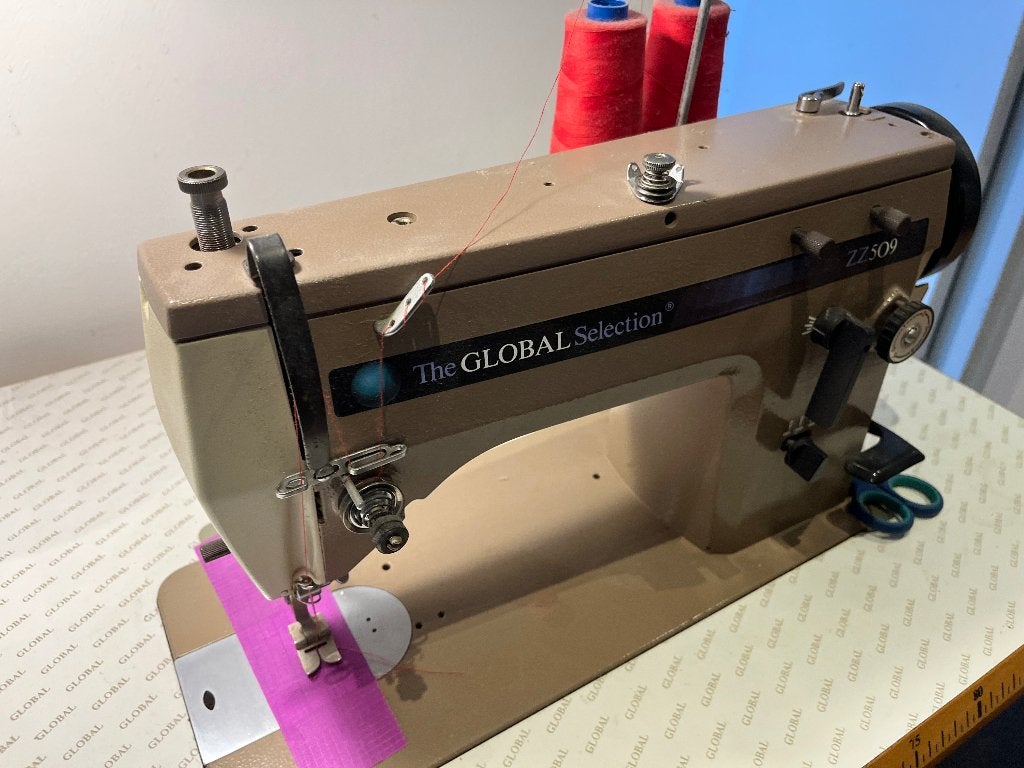 Global - ZigZag naaimachine, Gebruikt, Naaimachine, Industrieel, Ophalen