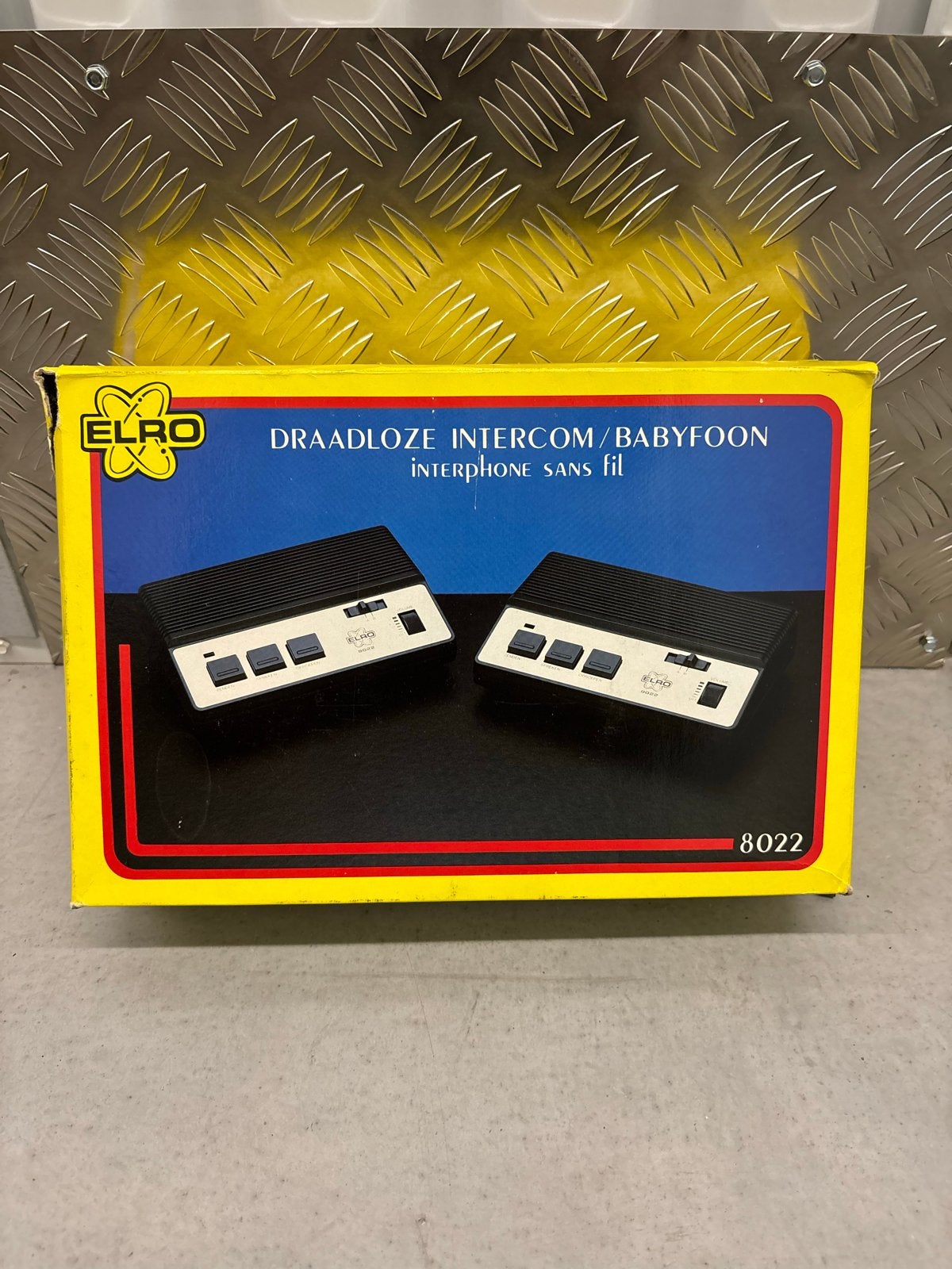 ELRO Draadloze Intercom / Babyfoon 8022, Kinderen en Baby's, Babyfoons, Ophalen, Nieuw, Minder dan 100 meter, Terugspreekfunctie