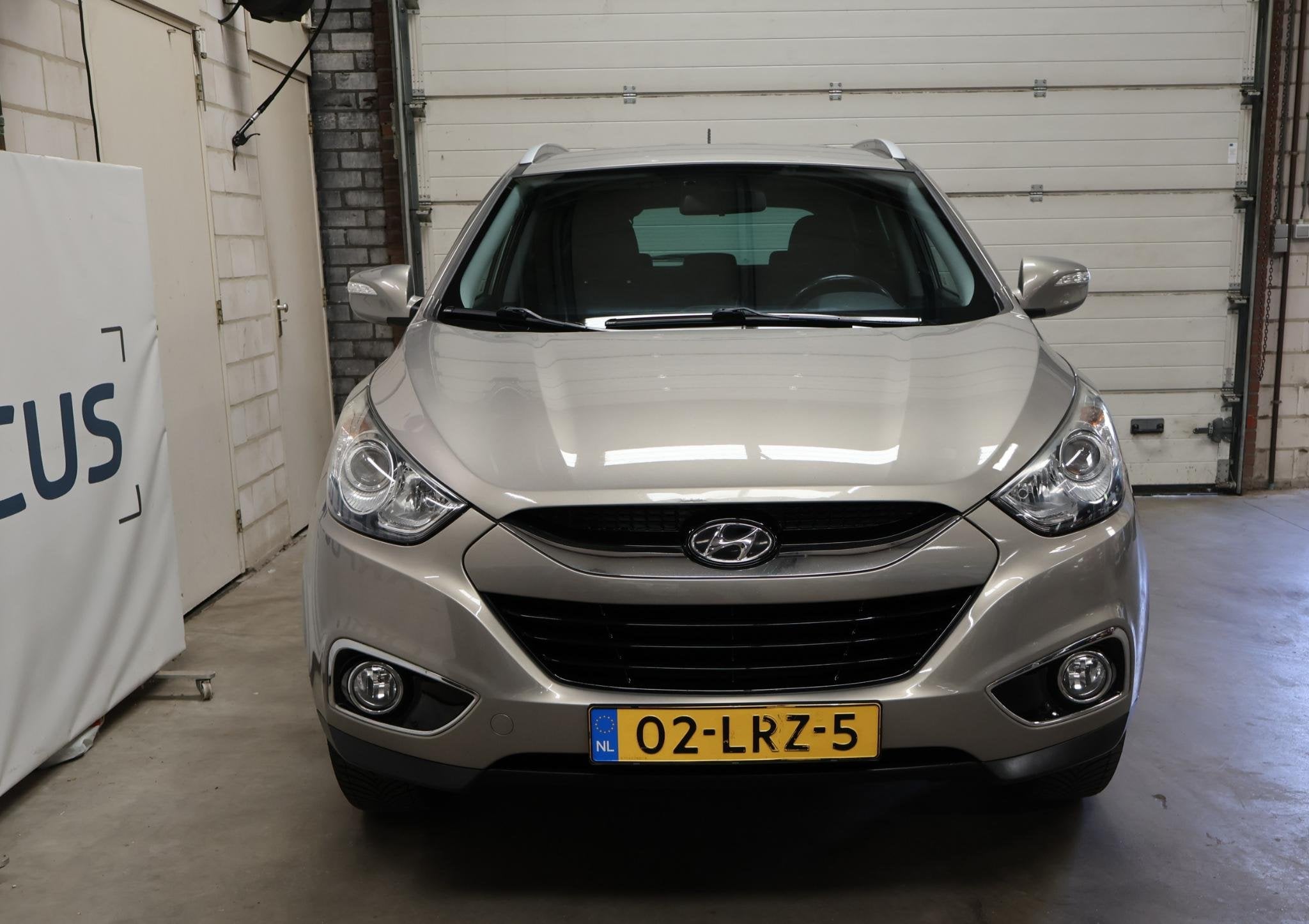 Hyundai ix35 2.0i Style Navi NAP Trekhaak Leder Cruise Airco, Gebruikt, Automatische klimaatregeling, 4 cilinders, Leder en Stof