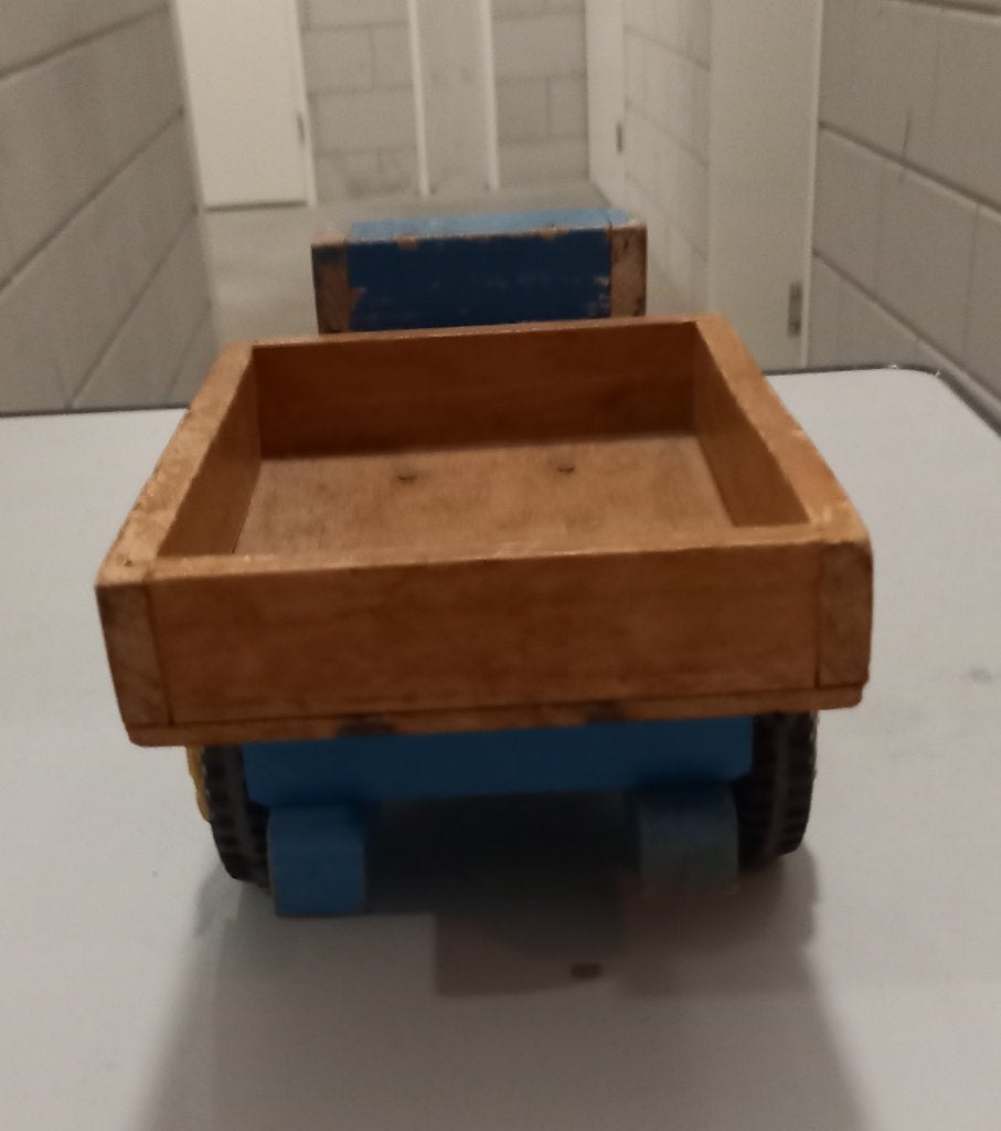 Oude houten vrachtauto, Ophalen of Verzenden, Gebruikt