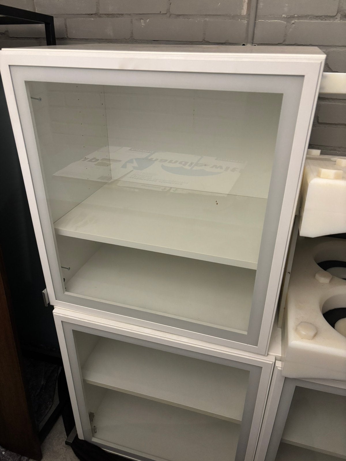 Ikea vitrinekastjes - 42x60x65H, Huis en Inrichting, 1025xe, Zo goed als nieuw, Minder dan 100 cm, Re