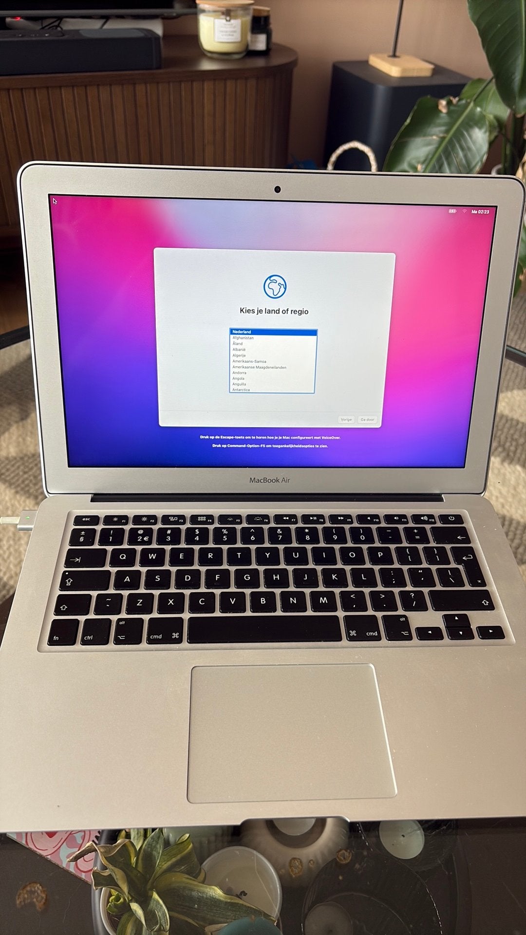 MacBook Air Retina 13-inch (2018) | 256 GB SSD, Ophalen of Verzenden, 13 inch, MacBook Air, Minder dan 2 Ghz