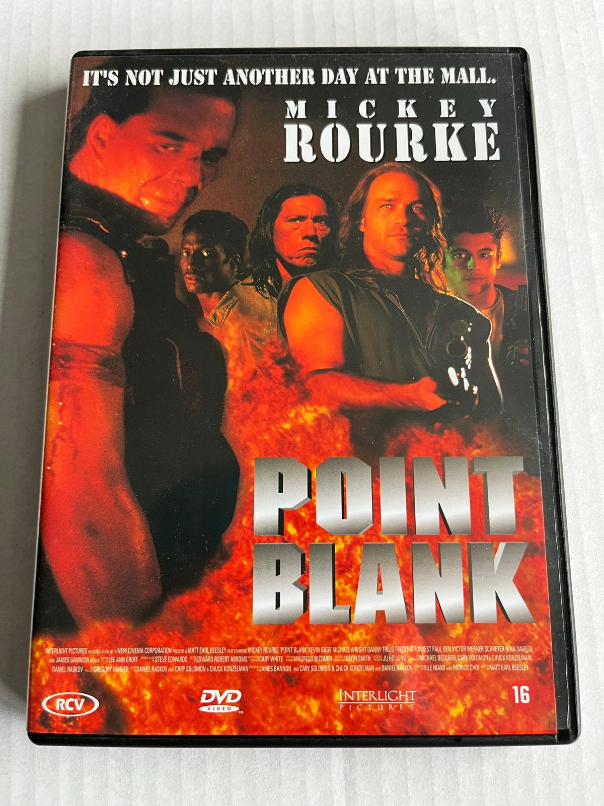 Point Blank DVD - Mickey Rourke, Vanaf 16 jaar, Ophalen of Verzenden, Gebruikt, Actiethriller