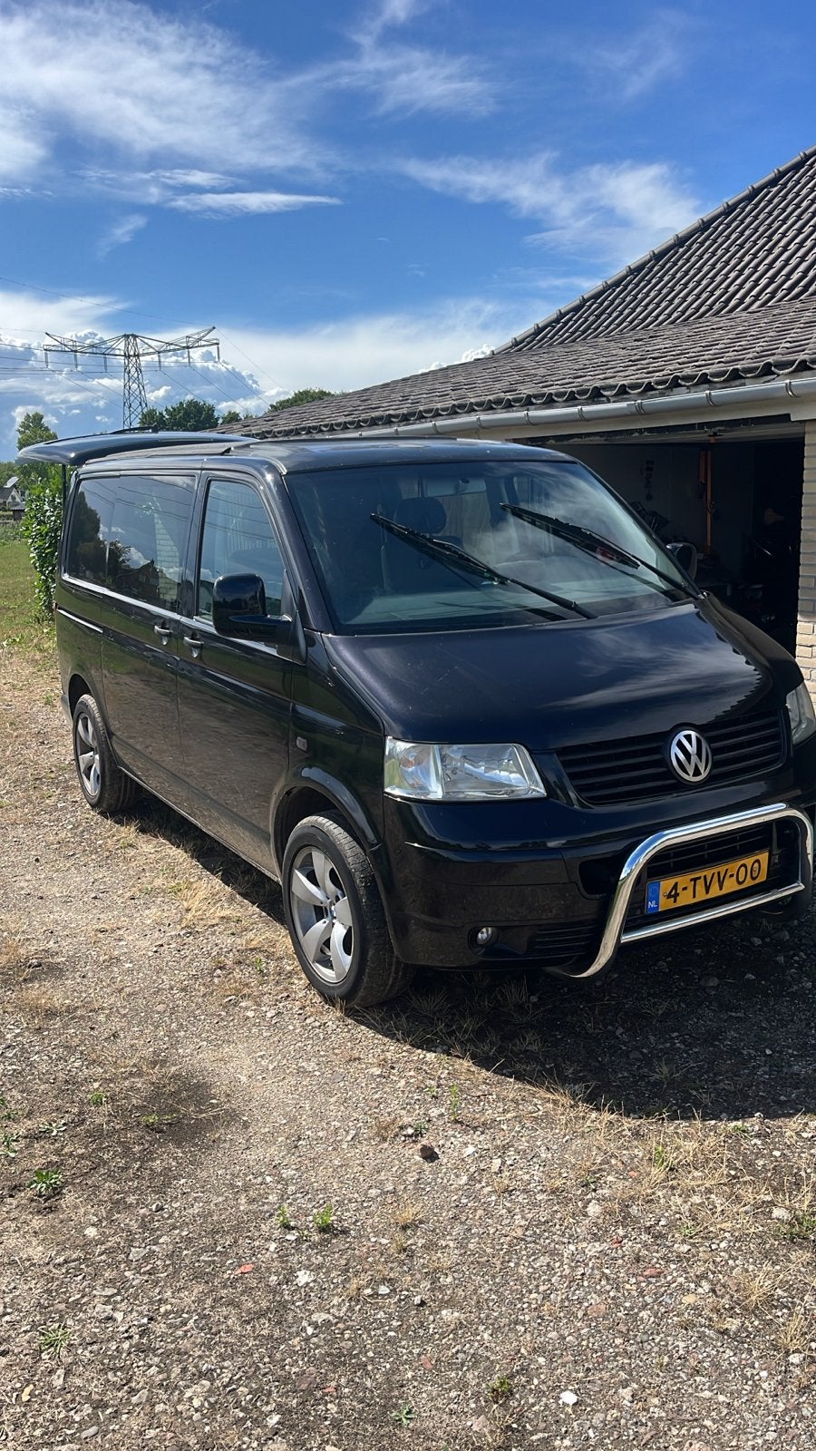 Volkswagen Transporter T5 Camper Van - Zwart, Volkswagen, Tot en met 2, Buitenlamp, Audio installatie