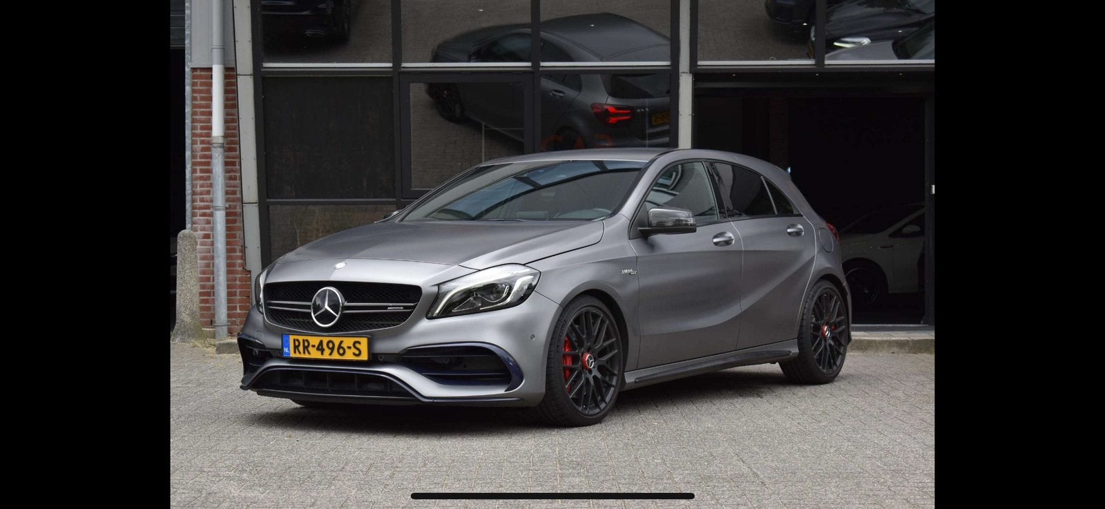 Mercedes a45 amg facelift, Auto's, Mercedes-Benz, Automaat, 4 cilinders, 0 kg, Leder