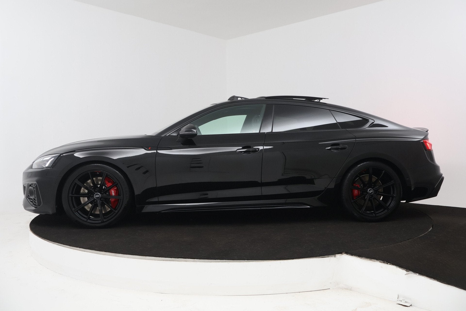 Audi A5 Sportback 2.9 TFSI RS 5 quattro (PANORAMADAK, RS DYN, Auto's, Audi, Automaat, Gebruikt, RS5, Zwart