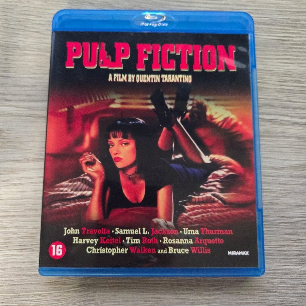 Pulp Fiction (Blu-ray) 4 HALEN = 3 BETALEN, -, -, Actie, Ophalen of Verzenden