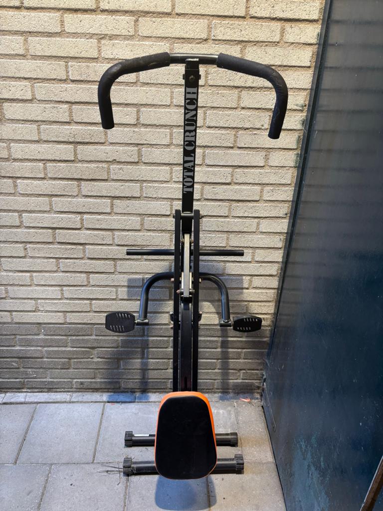 Total Crunch Trainer - Full Body Workout Fitnessapparaat, Ophalen, Overige typen, Metaal, Buik
