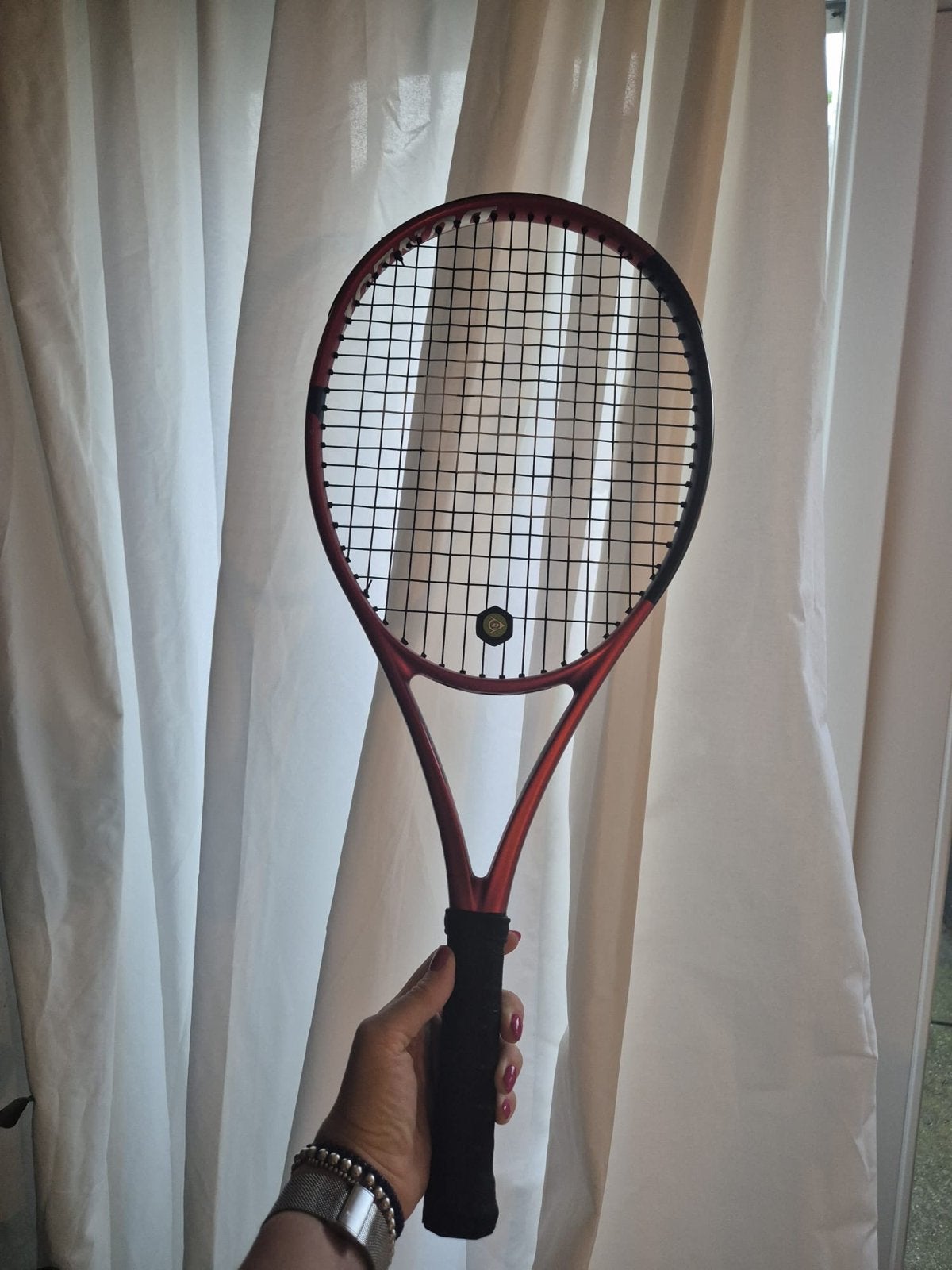 Dunlop CX200 Tennisracket - Zo goed als nieuw, Sport en Fitness, Ophalen, Zo goed als nieuw, Racket, Dunlop