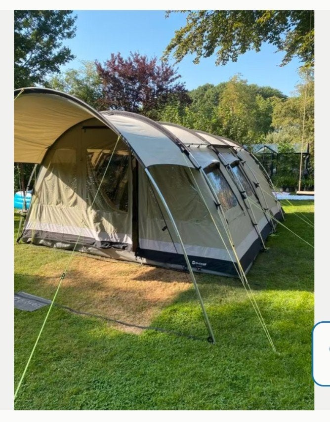 Outwell Bear Lake 6 tunneltent - Ruime familietent, Caravans en Kamperen, Ophalen