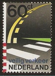Nederland 1270 zegel veilig verkeer., Postzegels en Munten, Verzenden, Postfris