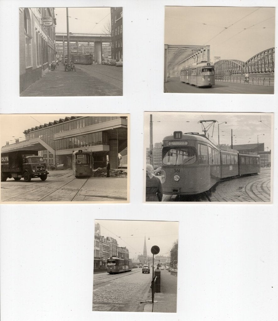 Rotterdam Tram RET Düwags 19, Verzenden, Gebruikt, Tram, Kaart of Prent