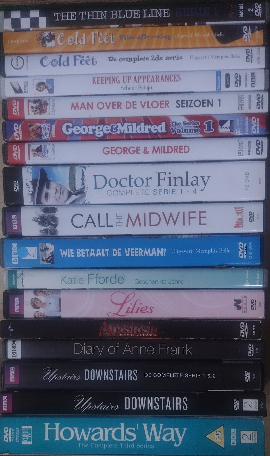 dvd 's Engelse series, Alle leeftijden, Ophalen of Verzenden, Zo goed als nieuw