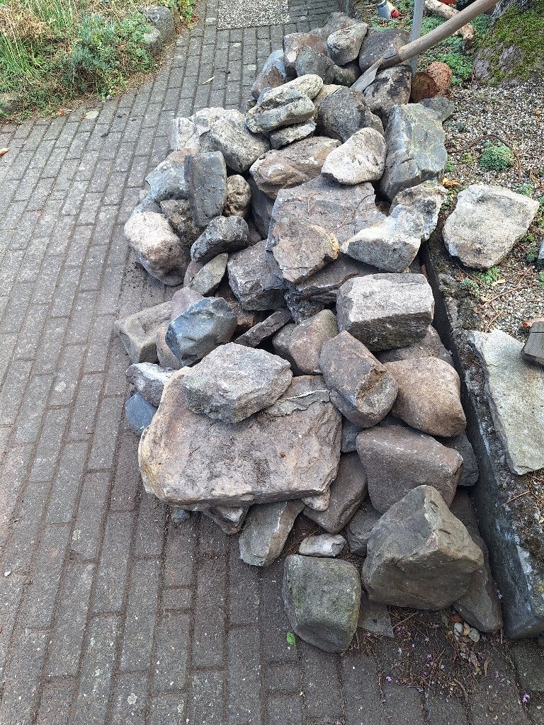 Keien, maaskeien, rotskeien, Ophalen, Gebruikt