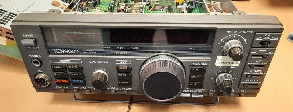 Kenwood TS-680-S € 295.-, Ophalen, Gebruikt, Zender en Ontvanger