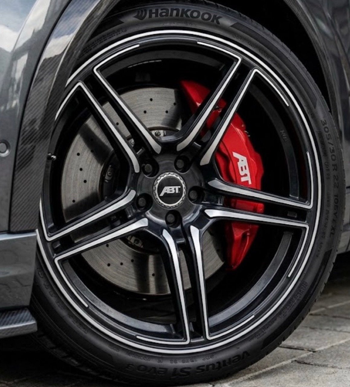 ✅ Originele 22” ABT Audi Q8 Q7 RS S Velgen + Nette A merk, Ophalen, Gebruikt, Banden en Velgen, Overige maten