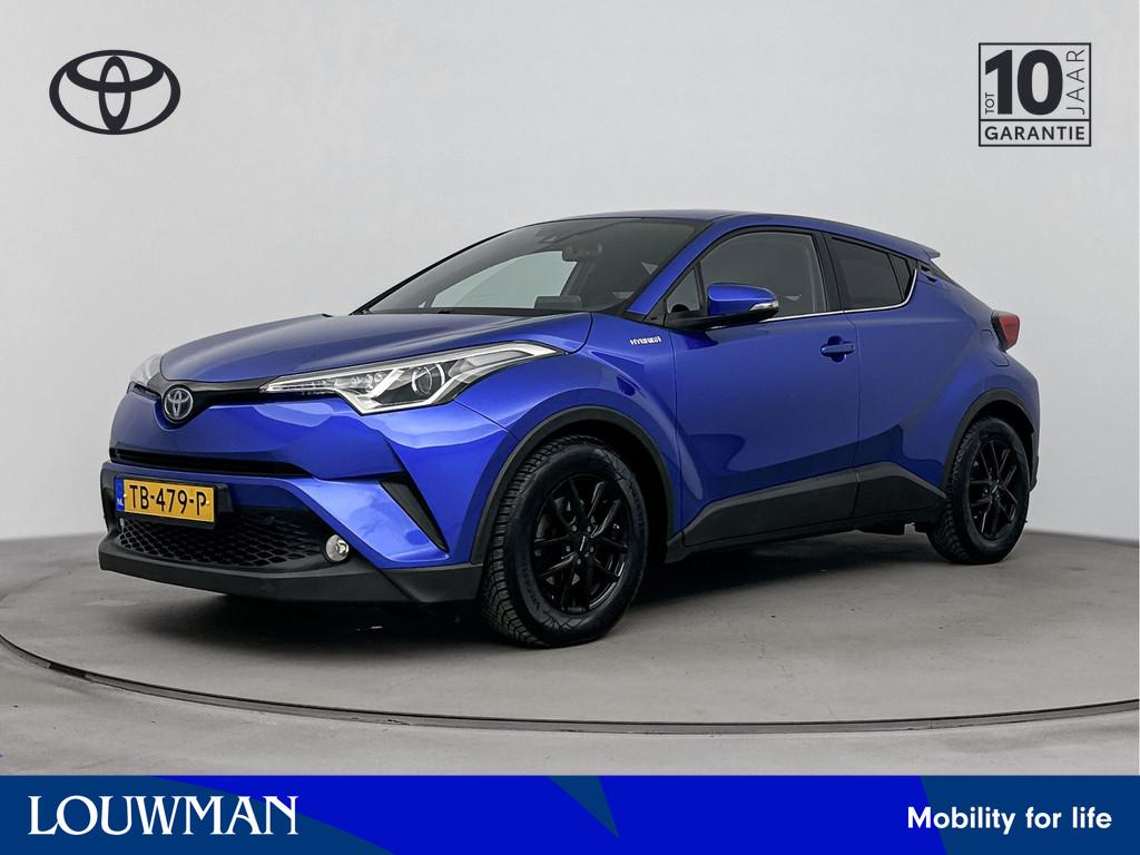Toyota C-HR 1.8 Hybrid Dynamic Trekhaak Afneembaar | Incl Wi, Auto's, Toyota, 12 maanden, Stof, 4 cilinders, Blauw