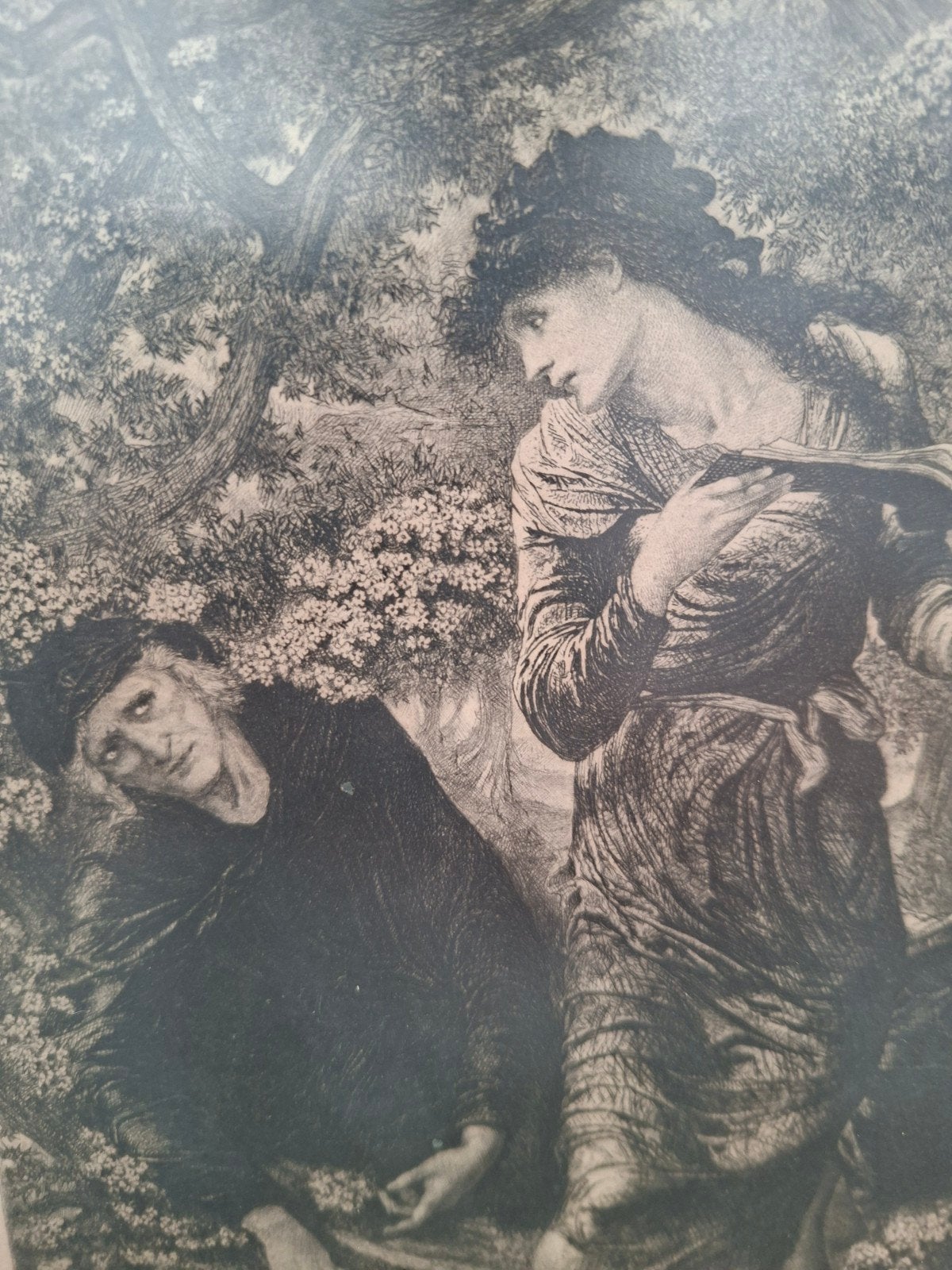 Druk van Franse kunstenaar Adolphe Lalauze., Verzenden