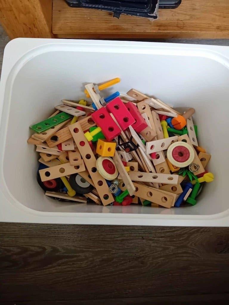 Contstructiespeelgoed eichhorn, Kinderen en Baby's, Speelgoed | Bouwstenen, Ophalen, Gebruikt, Overige merken