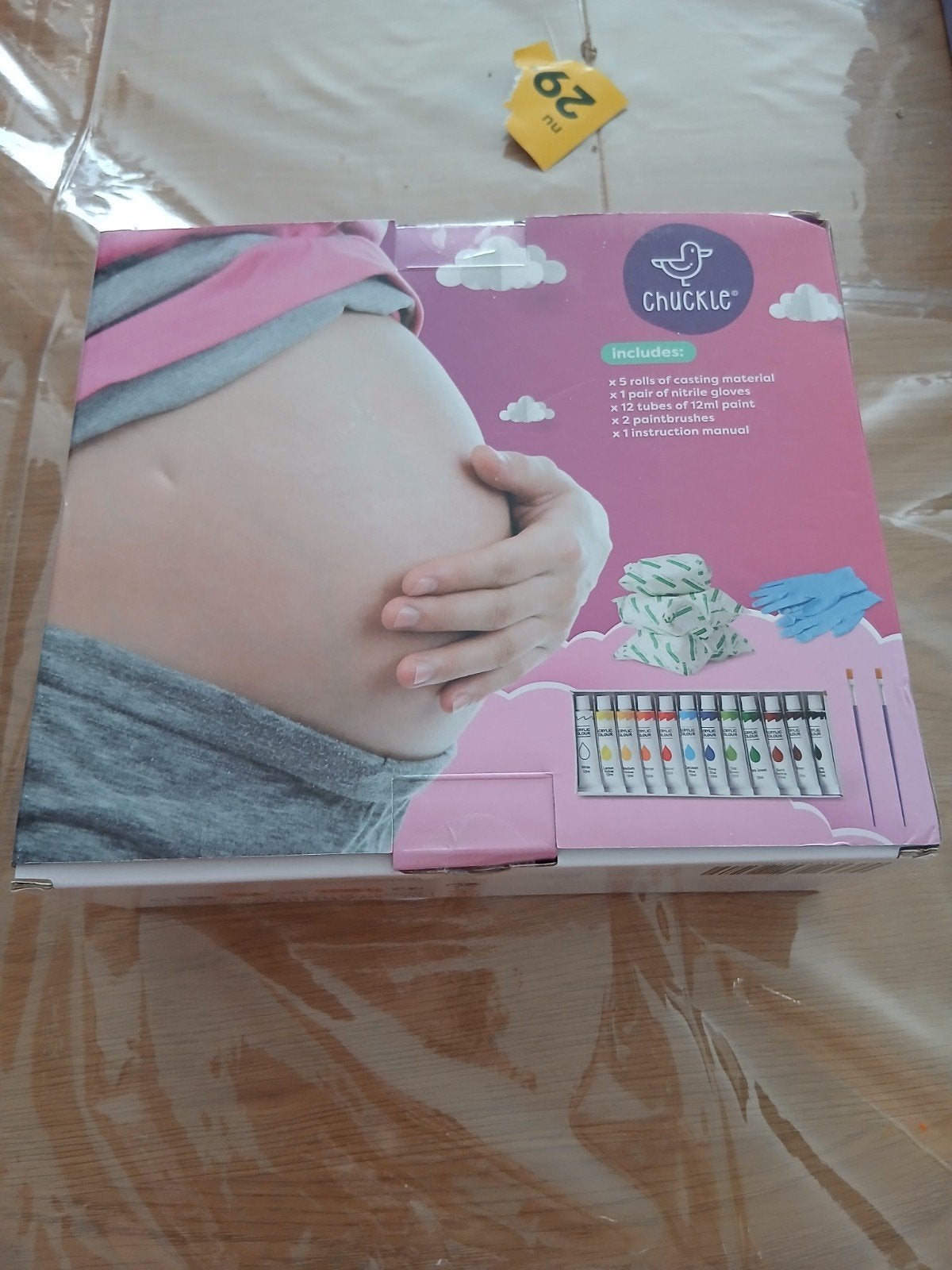 Chuckle Zwangerschapsbuik Gipsafdruk Kit, Ophalen of Verzenden, Nieuw