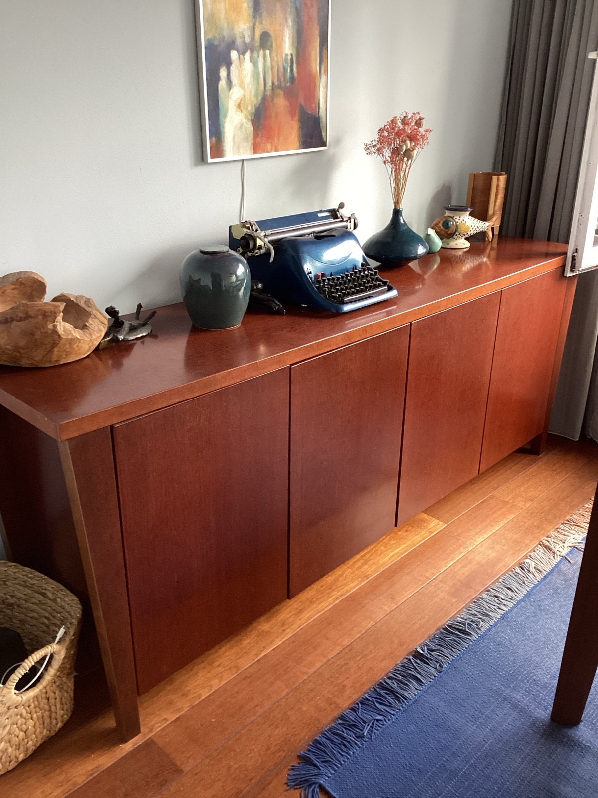 Stijlvol dressoir met 4 deuren - Perfect voor elke kamer, Antiek en Kunst, Ophalen