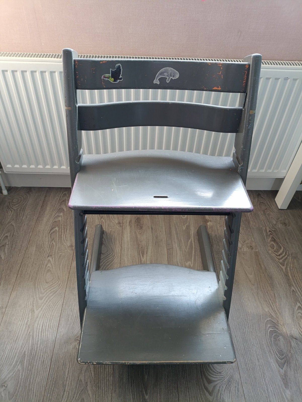 Grijze Stokke Tripp Trapp, Ophalen, Gebruikt, Meegroeistoel