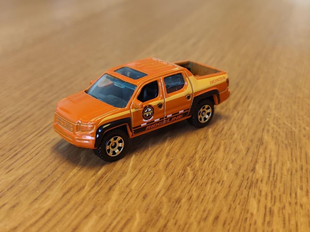 Matchbox Honda Ridgeline ORANJE, Ophalen of Verzenden, Zo goed als nieuw, Auto