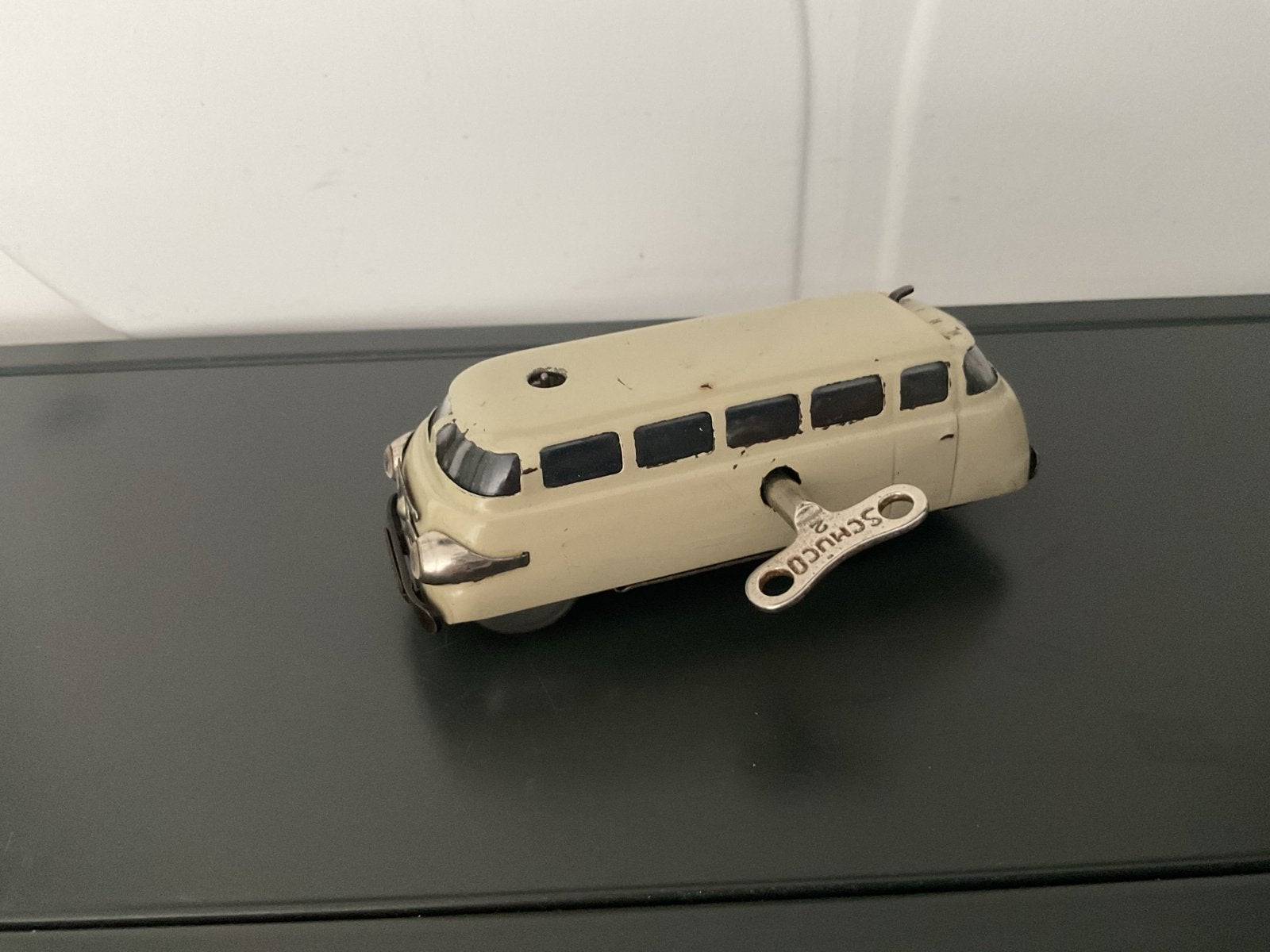 Vintage Schuco Varianto Bus 3044 - Opwindbaar Speelgoed, Verzenden