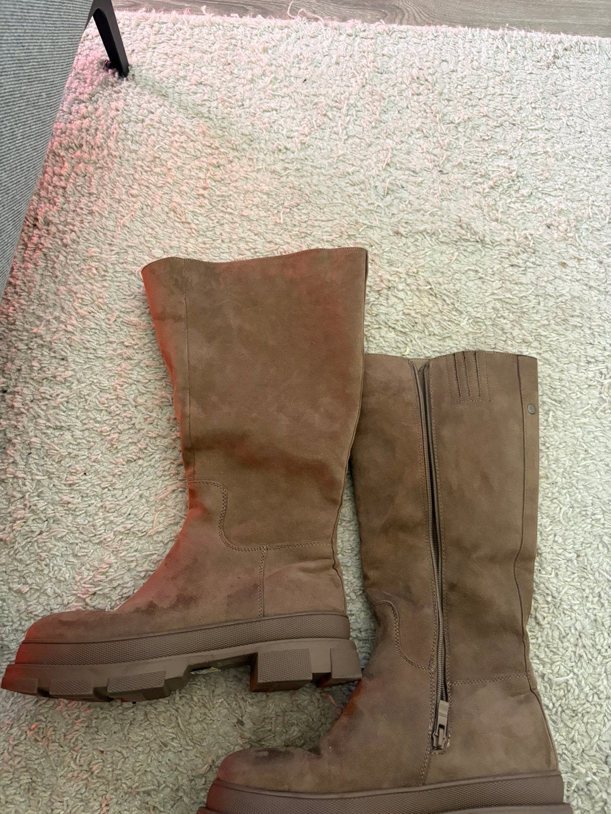 Coco Bella laarzen maat 41, Ophalen of Verzenden, Zo goed als nieuw, Beige
