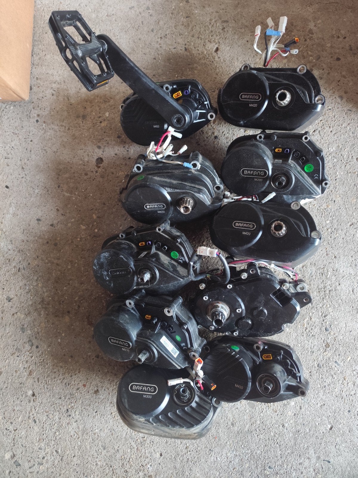 Diverse Bafang middenmotors 10 stuks, Fietsen en Brommers, Fietsonderdelen, Ophalen of Verzenden, Motor