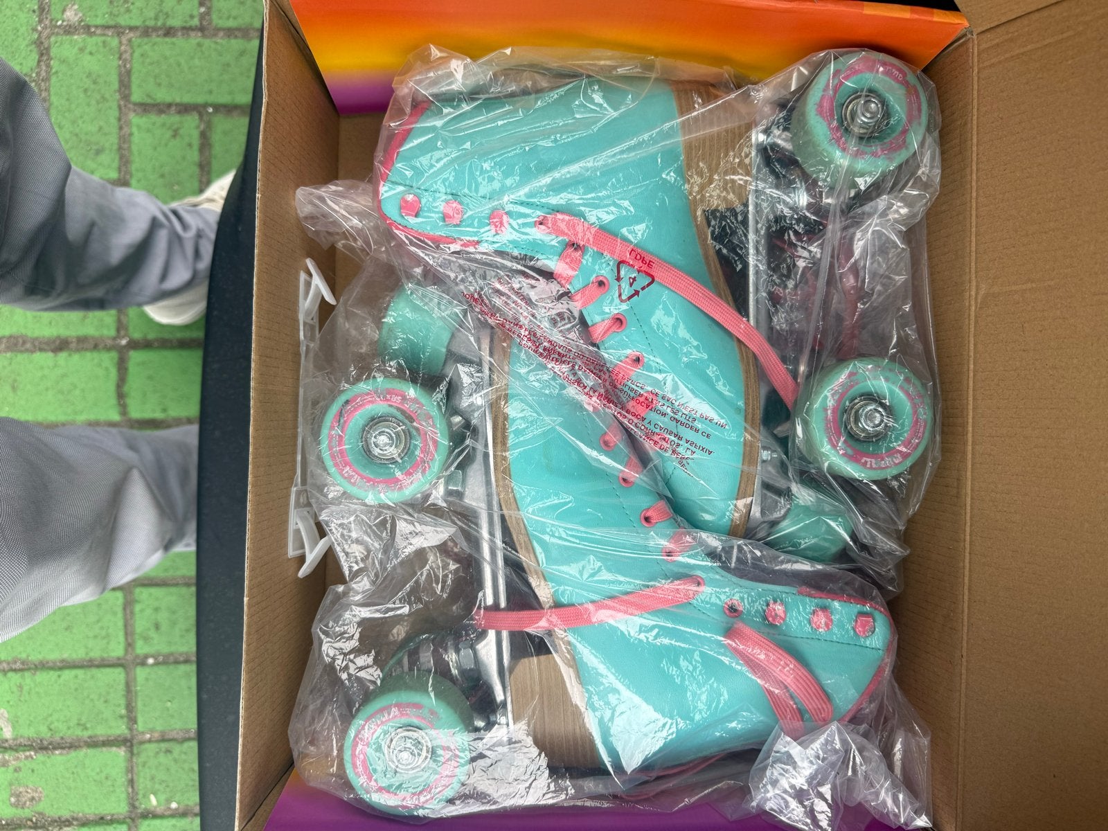 Impala Rollerskates Aqua - Maat 37 Rolschaatsen, Ophalen, Zo goed als nieuw, Dames