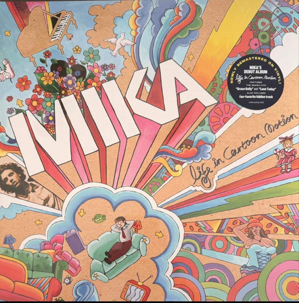 Mika - Life in Cartoon Motion (Nieuw, Remastered Vinyl), Cd's en Dvd's, Geseald, 2020 tot heden, Ophalen of Verzenden, 12 inch