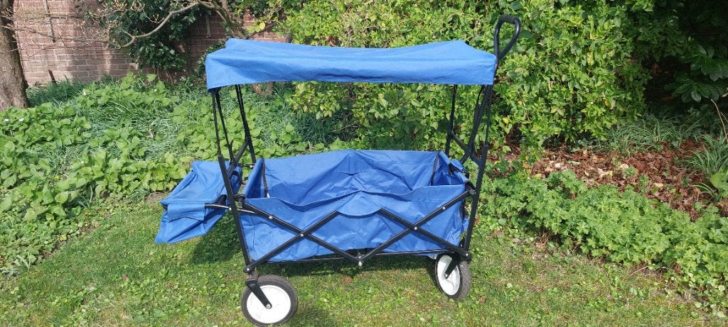 Bolderkar met dakje, Caravans en Kamperen, Bolderkarren, Ophalen, Zo goed als nieuw